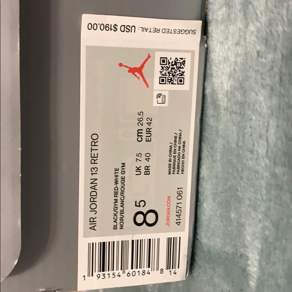 Jordan 13 ‘Reverse he got game’ size 8.5 - Picture 3 of 4